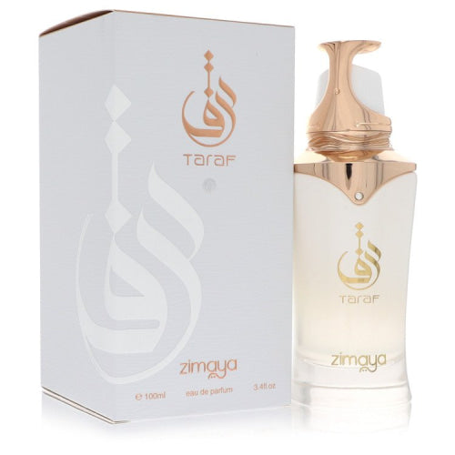 Afnan Zimaya Taraf White by AfnanEau De Parfum Spray 3.4 oz 3.4 oz / 100 ml / Alcohol, Amber, Woody, Aldehyde, Oils Women