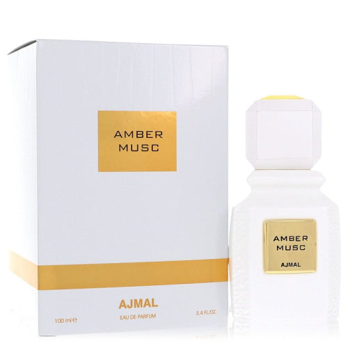 Ajmal Amber Musc by AjmalEau De Parfum Spray (Unisex) 3.4 oz 3.4 oz / 100 ml / Alcohol, Amber, Woody, Aldehyde, Oils Unisex