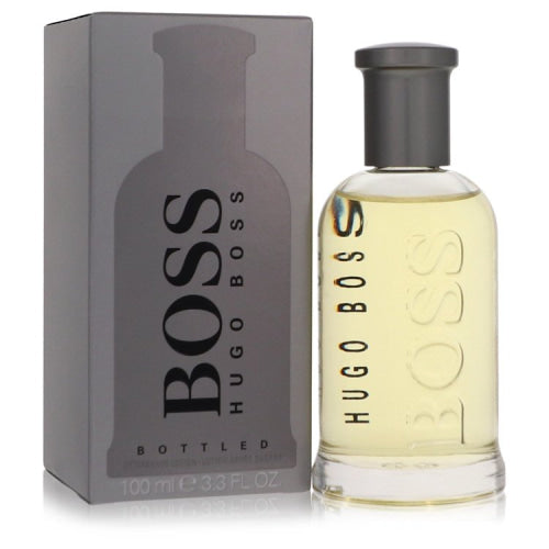 Boss No. 6 by Hugo BossAfter Shave (Grey Box) 3.3 oz 3.3 oz / 100 ml / Alcohol, Amber, Woody, Aldehyde, Oils Men