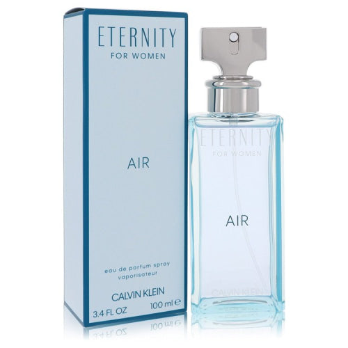 Eternity Air by Calvin KleinEau De Parfum Spray 3.4 oz 3.4 oz / 100 ml / Alcohol, Amber, Woody, Aldehyde, Oils Women