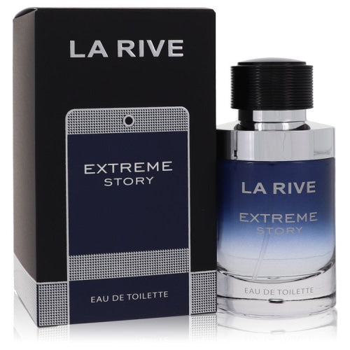 La Rive Extreme Story by La RiveEau De Toilette Spray 2.5 oz 2.5 oz / 75 ml / Alcohol, Amber, Woody, Aldehyde, Oils Men