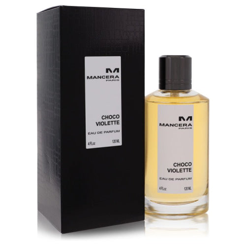 Mancera Choco Violette by ManceraEau De Parfum Spray (Unisex) 4 oz 4 oz / 120 ml / Alcohol, Amber, Woody, Aldehyde, Oils Unisex