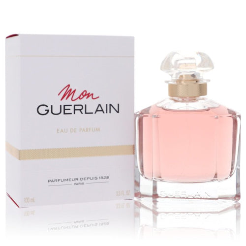 Mon Guerlain by GuerlainEau De Parfum Spray 3.3 oz 3.3 oz / 100 ml / Alcohol, Amber, Woody, Aldehyde, Oils Women