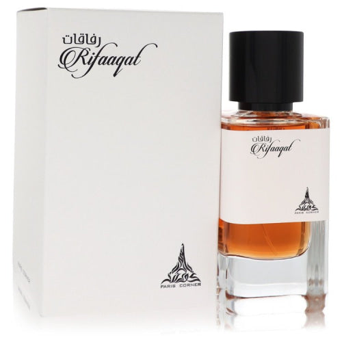 Paris Corner Rifaaqat by Paris CornerEau De Parfum Spray (Unisex) 2.8 oz 2.8 oz / 83 ml / Alcohol, Amber, Woody, Aldehyde, Oils Unisex