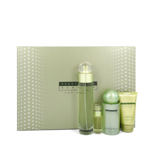 PERRY ELLIS RESERVE by Perry Ellis Gift Set -- 3.4 oz Eau De Parfum Spray + 4 oz Body Mist + 2 oz Hand Cream + .25 oz Mini EDP Spray ’--