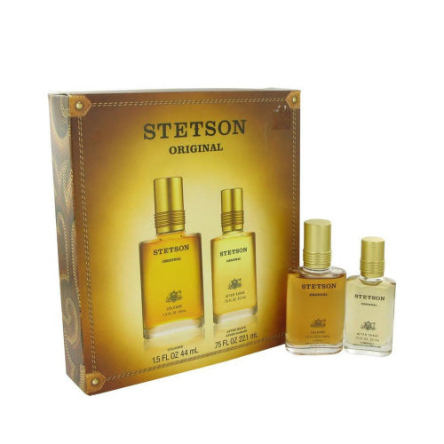 STETSON by Coty Gift Set -- 1.5 oz Cologne + .75 oz After Shave After Shave