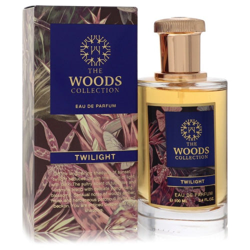The Woods Collection Twilight by The Woods CollectionEau De Parfum Spray (Unisex) 3.4 oz 3.4 oz / 100 ml / Alcohol, Amber, Woody, Aldehyde,