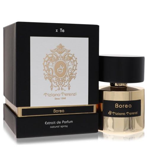 Tiziana Terenzi Borea by Tiziana TerenziExtrait De Parfum Spray (Unisex) 3.38 oz 3.38 oz / 100 ml / Alcohol, Amber, Woody, Aldehyde, Oils