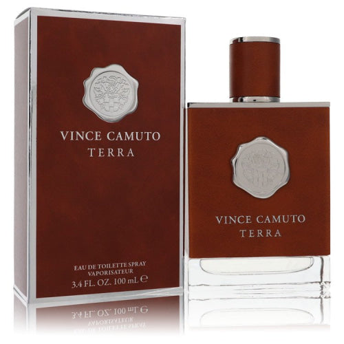 Vince Camuto Terra by Vince CamutoEau De Toilette Spray 3.4 oz 3.4 oz / 100 ml / Alcohol, Amber, Woody, Aldehyde, Oils Men