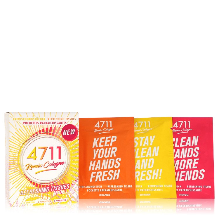 4711 Remix Neroli by 4711Refreshing Tissue (Orange, Lemon+Neroli) --