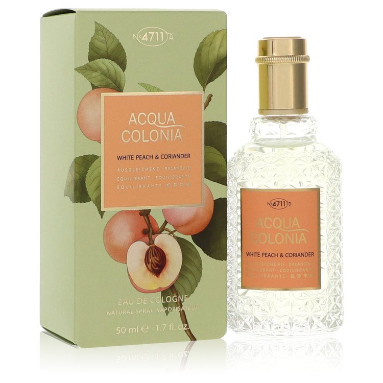 4711 Acqua Colonia White Peach &amp; Coriander von 4711 Eau de Cologne Spray (Unisex) 1,7 oz