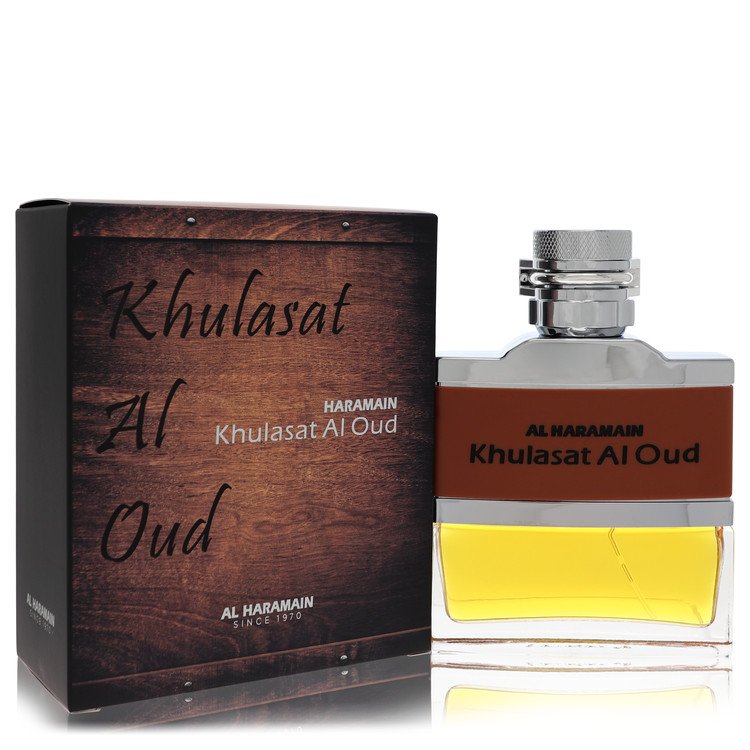 Al Haramain Khulasat Al Oud by Al HaramainEau De Parfum Spray (Unisex) 3.4 oz