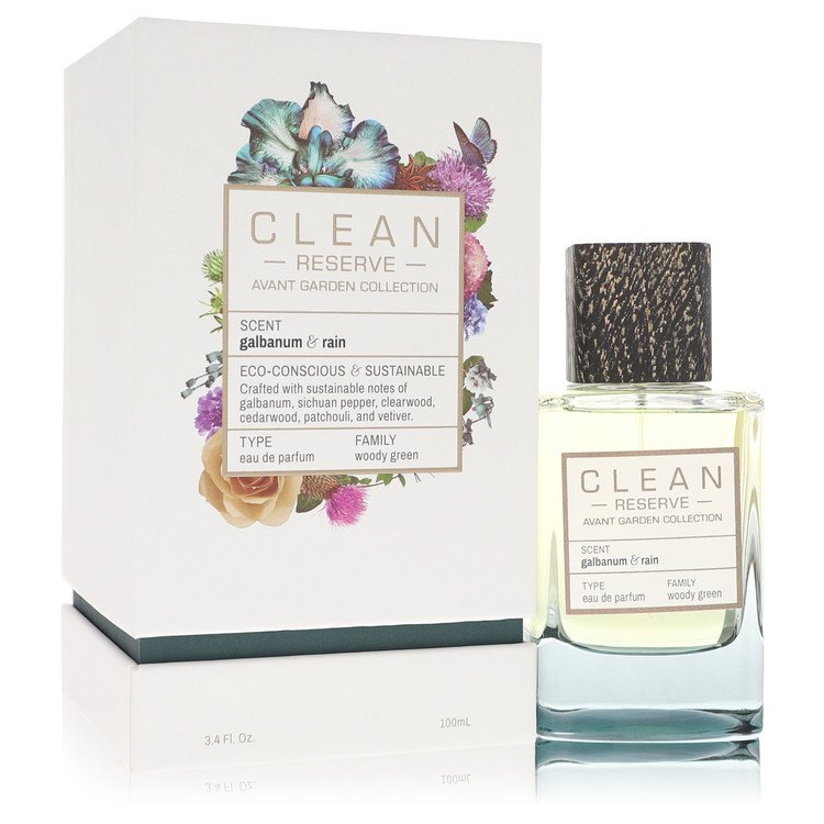 Clean Reserve Galbanum &amp; Rain von CleanEau de Parfum Spray (Unisex) 3,4 oz