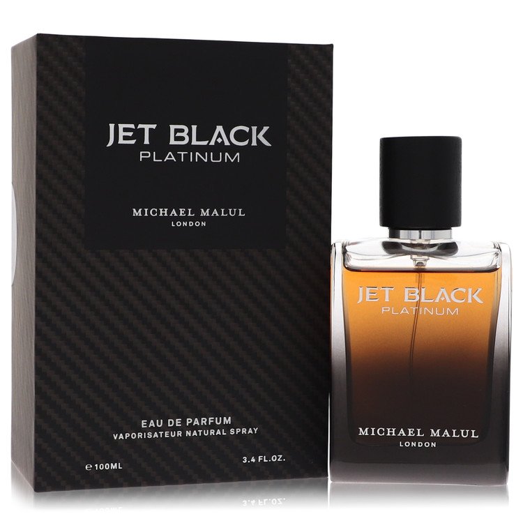 Jet Black Platinum by Michael MalulEau De Parfum Spray 3.4 oz