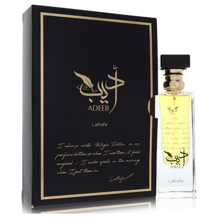 Lattafa Adeeb by LattafaEau De Parfum Spray (Unisex) 2.7 oz