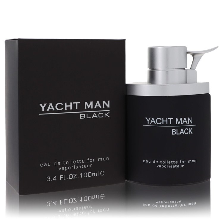 Yacht Man Black by MyrurgiaEau De Toilette Spray 3.4 oz