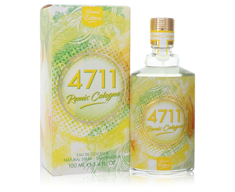 4711 Remix by 4711Eau De Cologne Spray (Unisex 2020)  3.4 oz