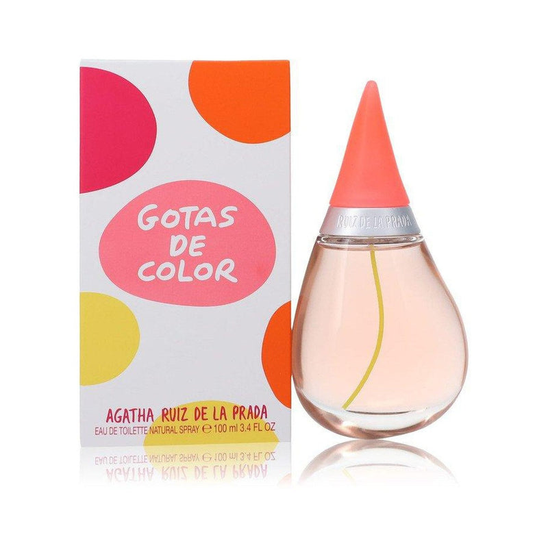 Agatha Ruiz De La Prada Gotas de Color by Agatha Ruiz De La Prada Eau De Toilette Spray 3.4 oz