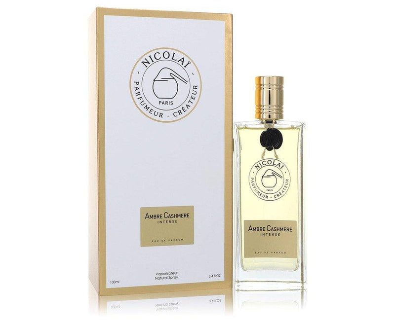 Ambre Cashmere Intense by Nicolai Eau De Parfum Spray (Unisex) 3.4 oz