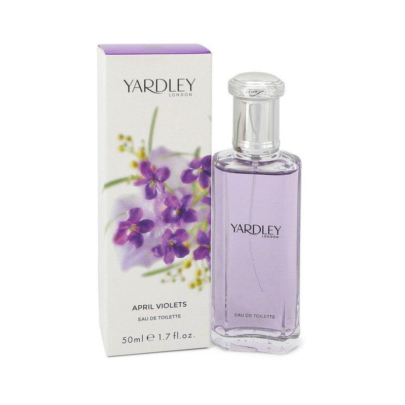 April Violets by Yardley London Eau De Toilette Spray 1.7 oz