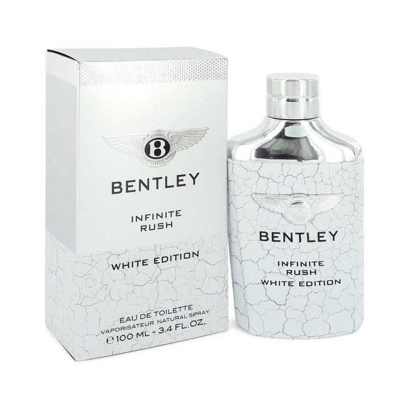 Bentley Infinite Rush by Bentley Eau De Toilette Spray (White Edition) 3.4 oz