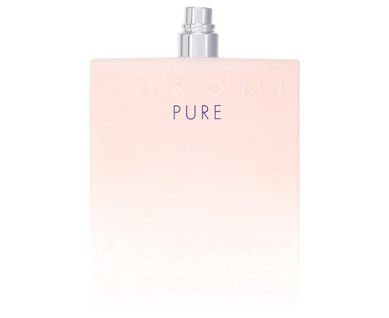 Chrome Pure by AzzaroEau De Toilette Spray (Tester) 3.4 oz