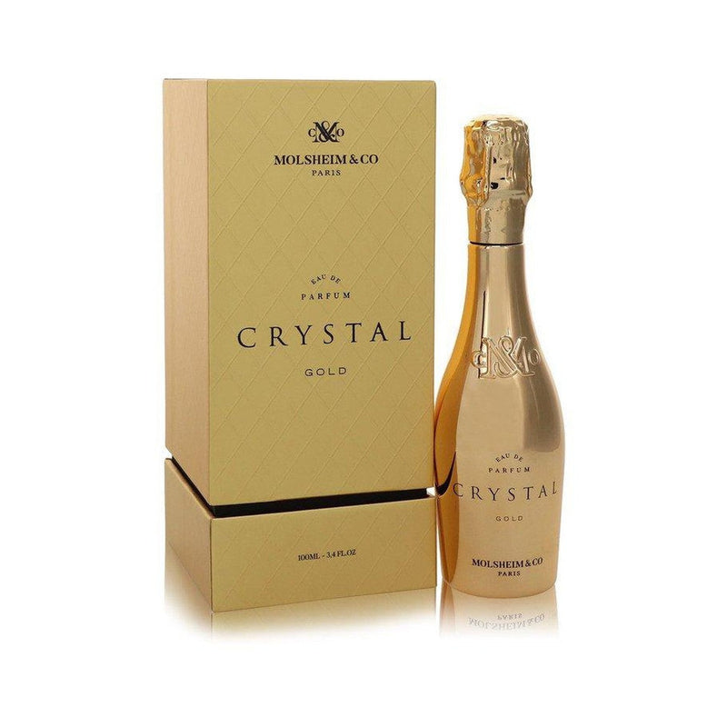 Crystal Gold by Molsheim & Co Eau De Parfum Spray 3.4 oz