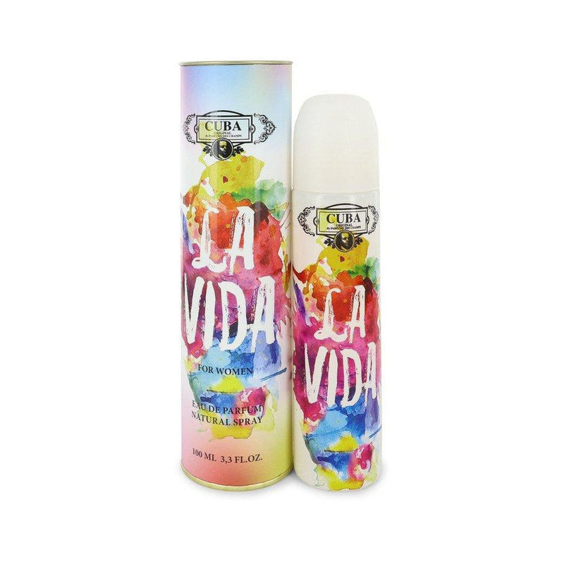 Cuba La Vida by Cuba Eau De Parfum Spray 3.3 oz