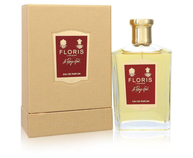 Floris A Rose For... by Floris Eau De Parfum Spray (Unisex) 3.4 oz
