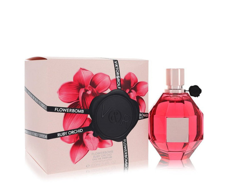 Flowerbomb Ruby Orchid by Viktor & RolfEau De Parfum Spray 3.4 oz