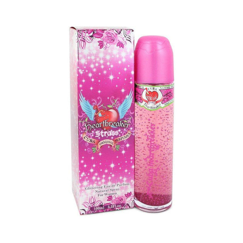 Cuba Strass Heartbreaker by Fragluxe Eau De Parfum Spray 3.4 oz