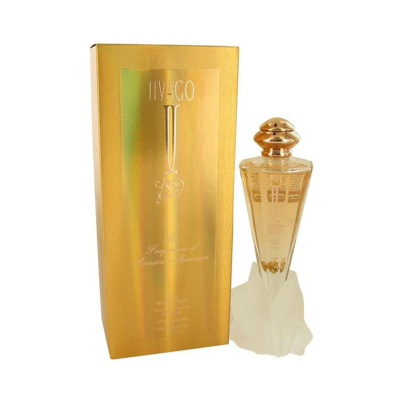 Jivago Rose Gold by Ilana Jivago Eau De Toilette Spray 2.5 oz