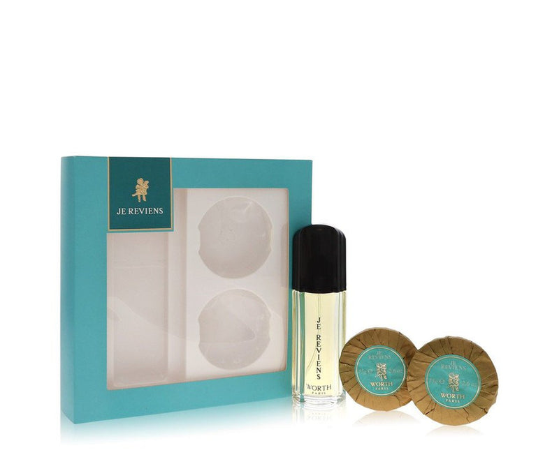 je reviens by WorthGift Set -- 1.7 oz eau De Toilette Spray + 2 x 2.6 oz Soap