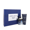 Jimmy Choo Man Blue by Jimmy Choo Gift Set -- 1.7 oz Eau De Toilette Spray + 3.3 oz Shower Gel