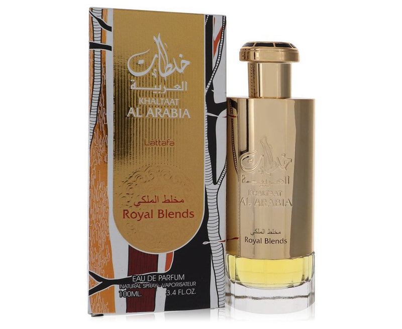 Khaltat Al Arabia Cologne By Lattafa Eau De Parfum Spray (Royal Blends)3.4 oz Eau De Parfum Spray