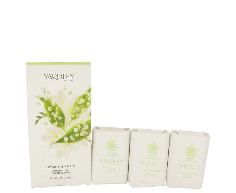 Lily of The Valley Yardley by Yardley London3 x 3.5 oz Soap 3.5 oz