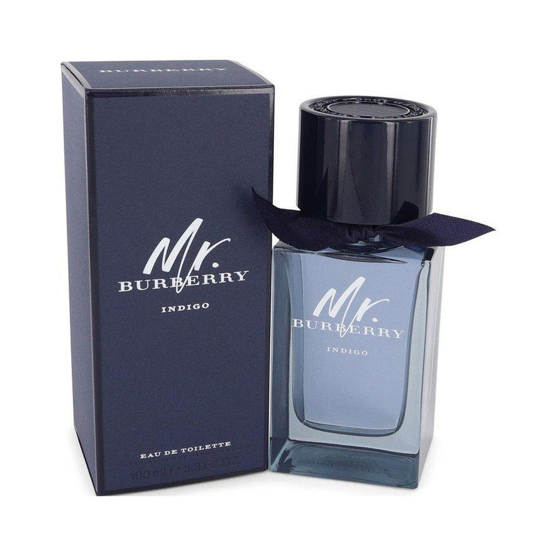 Mr Burberry Indigo by Burberry Eau De Toilette Spray 3.3 oz