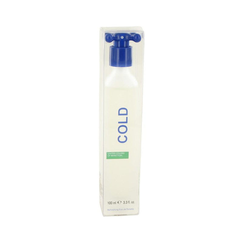 COLD by Benetton Eau De Toilette Spray (Unisex) 3.4 oz