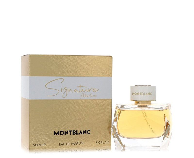 Montblanc Signature Absolue Perfume By Mont Blanc Eau De Parfum Spray3 oz Eau De Parfum Spray