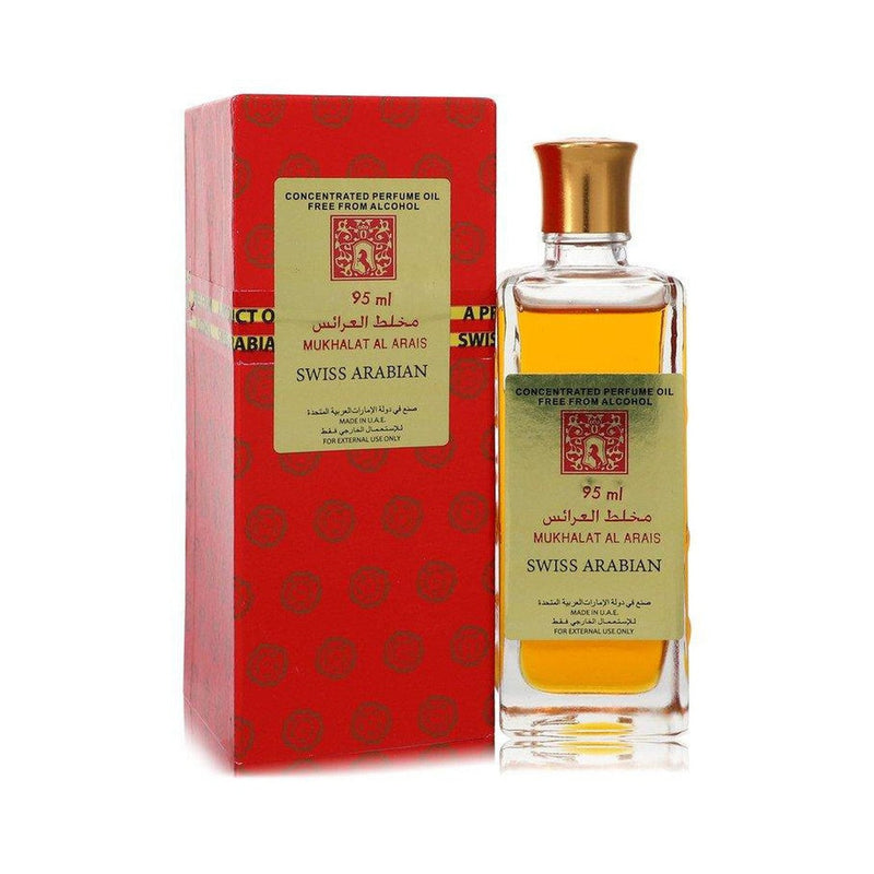 Mukhalat Al Arais by Swiss Arabian Concentrated Perfume Oil Free From Alcohol (Unisex) 3.2 oz