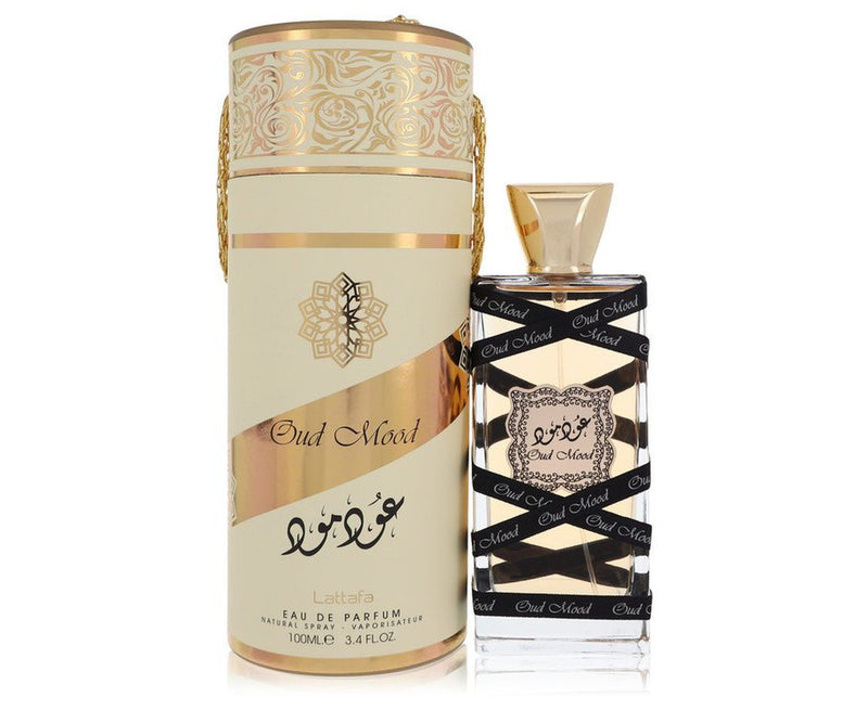 Lattafa Oud Mood Perfume By Lattafa Eau De Parfum Spray (Unisex)3.4 oz Eau De Parfum Spray