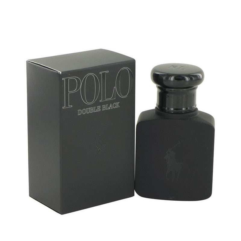 Polo Double Black by Ralph Lauren Eau De Toilette Spray 1.36 oz