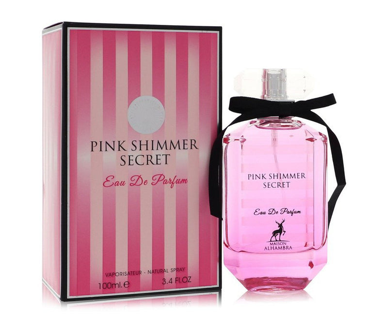 Pink Shimmer Secret by Maison AlhambraEau De Parfum Spray 3.4 oz