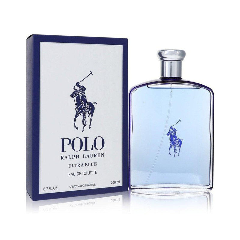 Polo Ultra Blue by Ralph Lauren Eau De Toilette Spray 6.7 oz