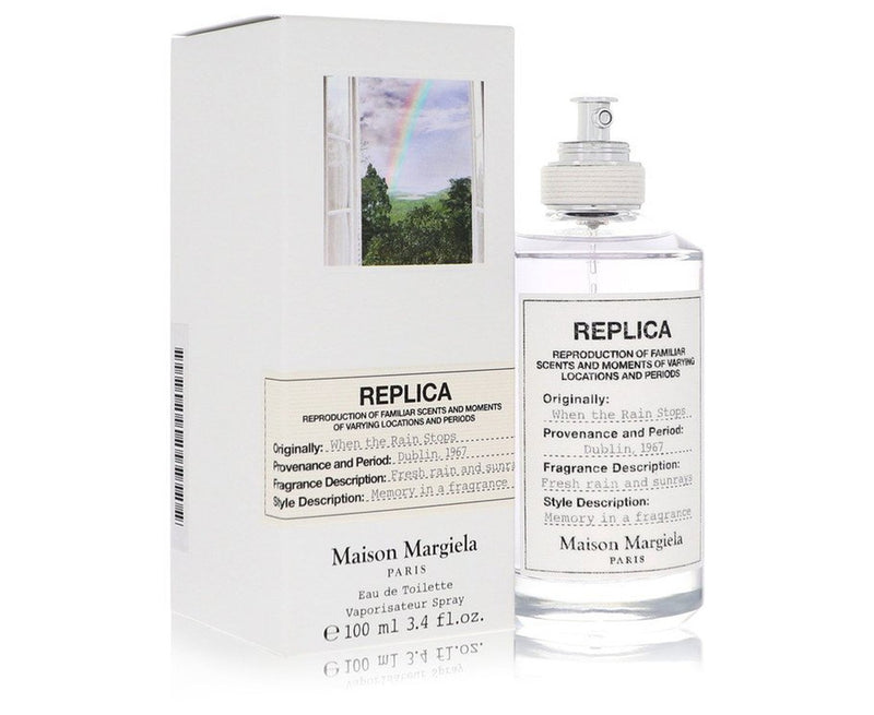 Replica When The Rain Stops by Maison MargielaEau De Toilette Spray (Unisex) 3.4 oz