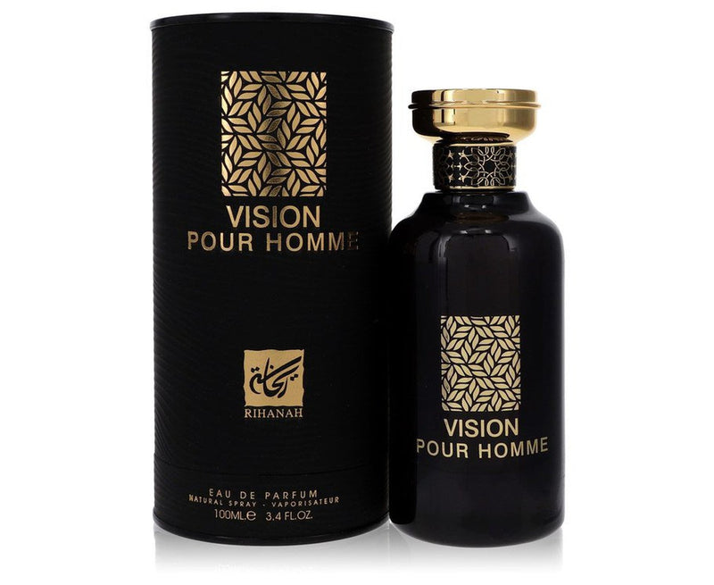 Rihanah Vision Pour Homme by RihanahEau De Parfum Spray 3.4 oz