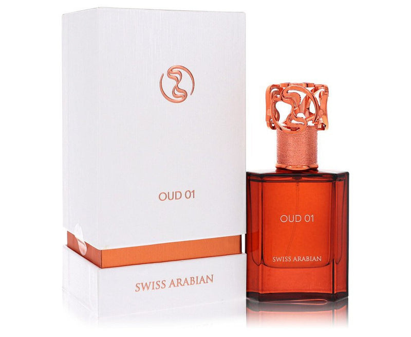 Swiss Arabian Oud 01 Cologne By Swiss Arabian Eau De Parfum Spray (Unisex)1.7 oz Eau De Parfum Spray