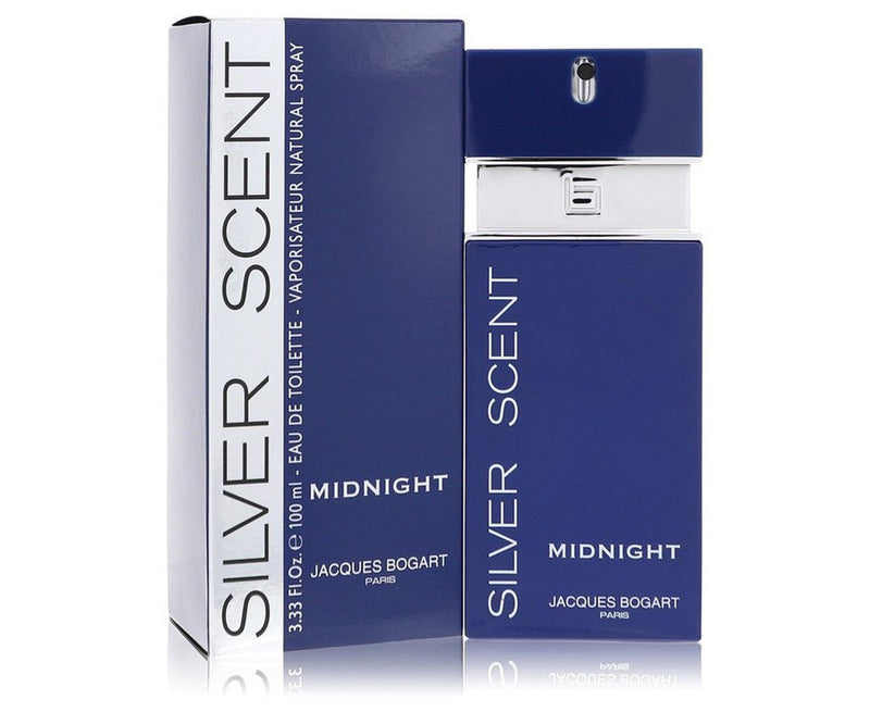 Silver Scent Midnight by Jacques BogartEau De Toilette Spray 3.4 oz