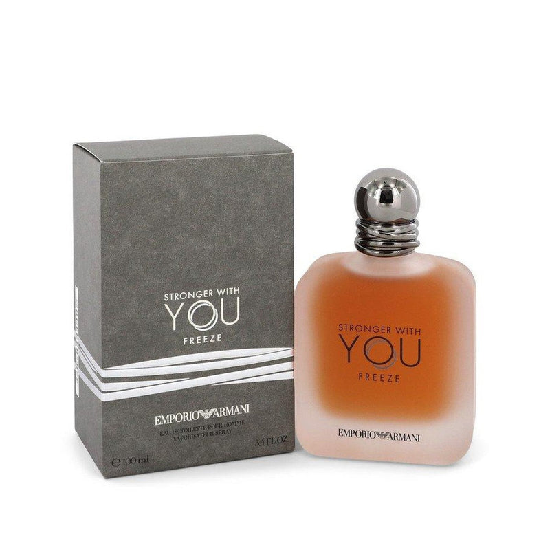 Stronger with You Freeze by Emporio Armani Eau De Toilette Spray 3.4 oz