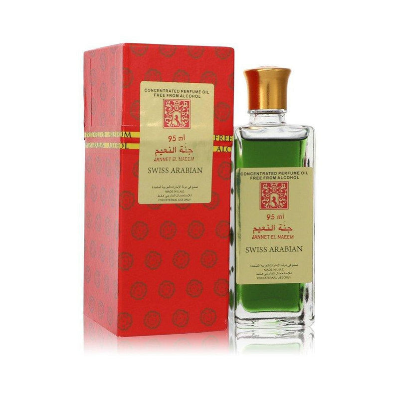 Swiss Arabian Jannet El Naeem by Swiss Arabian Concentrated Perfume Oil Free From Alcohol 3.21 oz